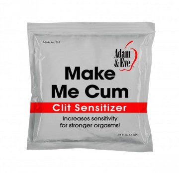 Adam and Eve Make Me Cum Clit Sensitizer - 2.5ml Foil Pack